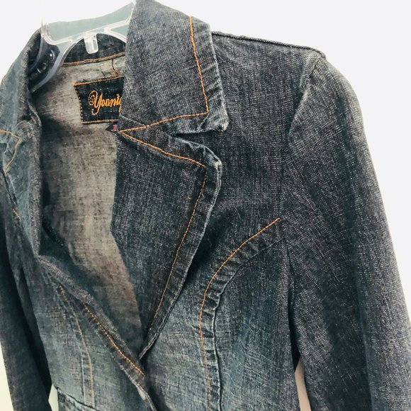 Small Younique Denim Blazer - Picture 3 of 4